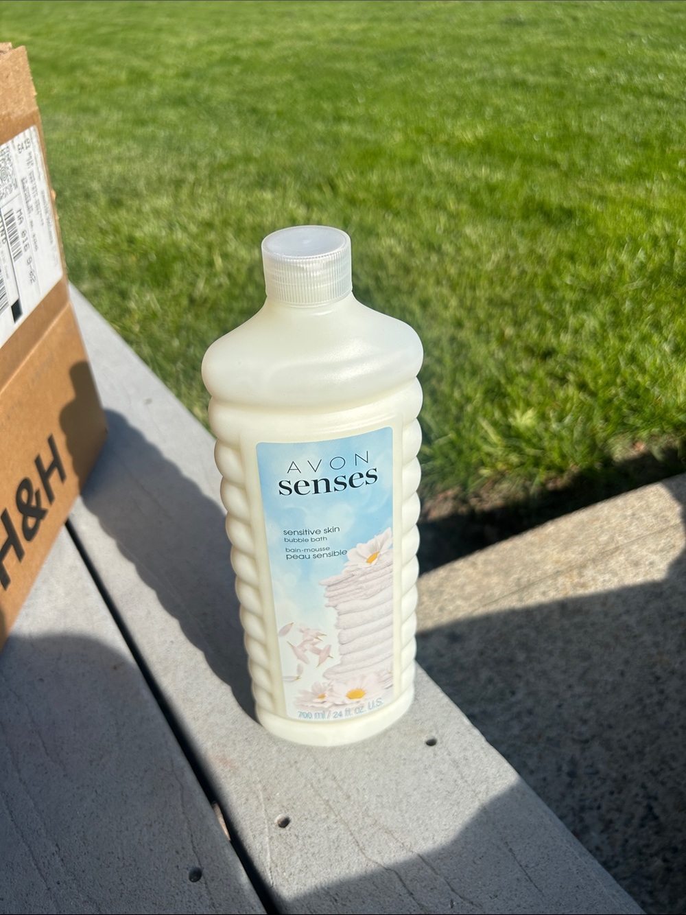 Avon Senses Sensitive Skin Body Wash - Cream White